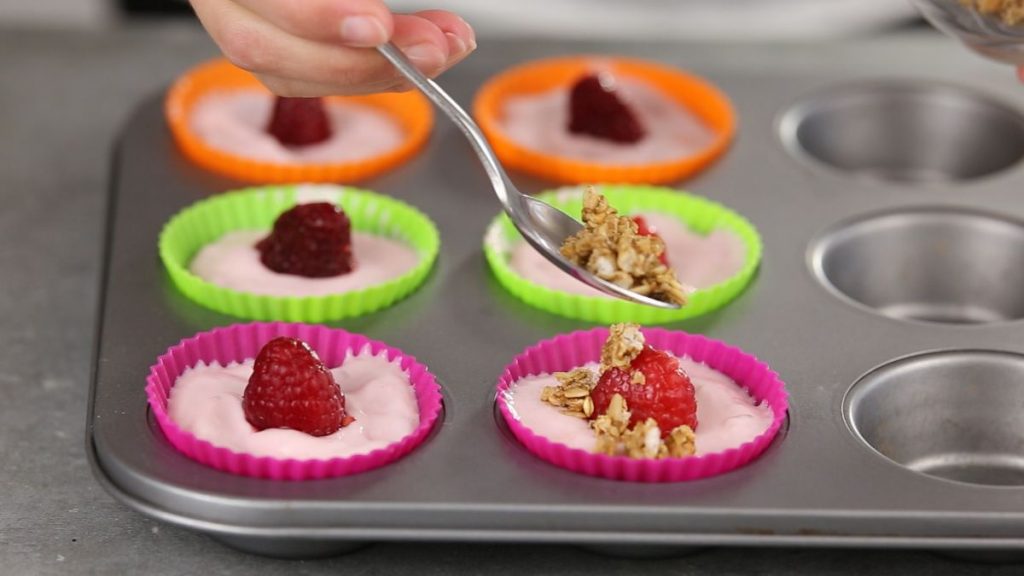 3Ingredient Frozen Yogurt Berry Bites NoBake Dessert Recipes