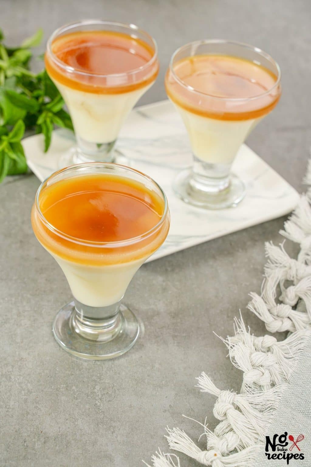 Decadent Creamy Vanilla Caramel Pudding NoBake Dessert Recipes