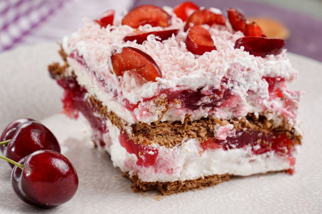 Easy Black Forest Icebox Cake Recipe NoBake Dessert Recipes