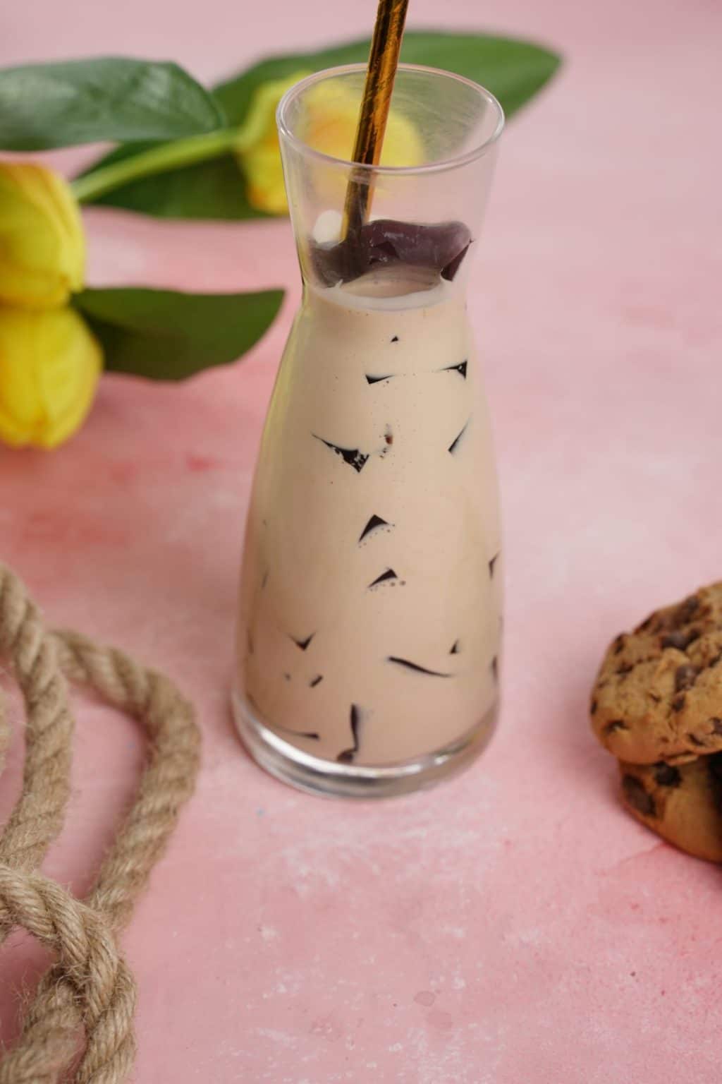 Easy Coffee Jelly Drink Recipe NoBake Dessert Recipes
