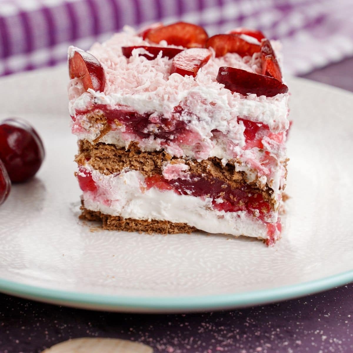 Featured Img of Black Forest Icebox Cake