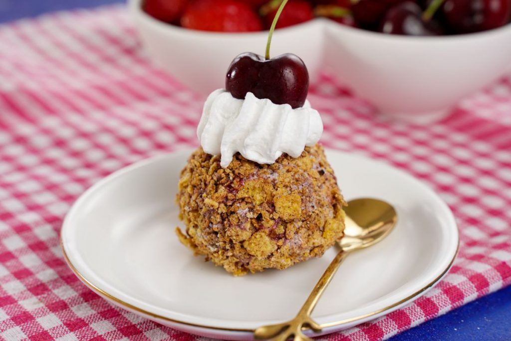 Fried Ice Cream Balls Recipe NoBake Dessert Recipes