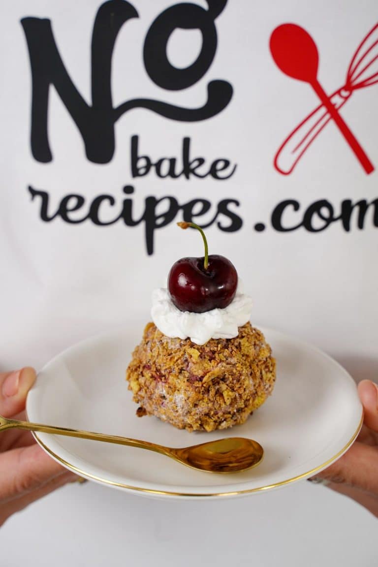 Fried Ice Cream Balls Recipe NoBake Dessert Recipes