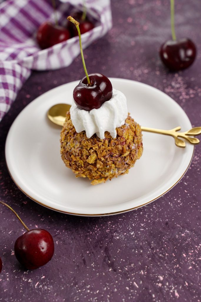 Fried Ice Cream Balls Recipe NoBake Dessert Recipes