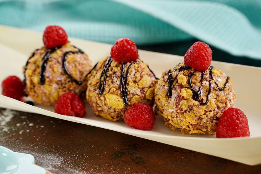 Fried Ice Cream Balls Recipe NoBake Dessert Recipes