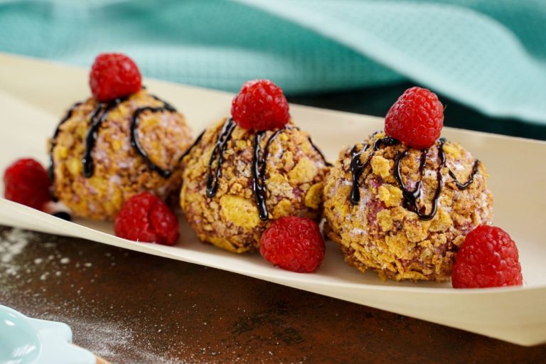 Fried Ice Cream Balls Recipe NoBake Dessert Recipes