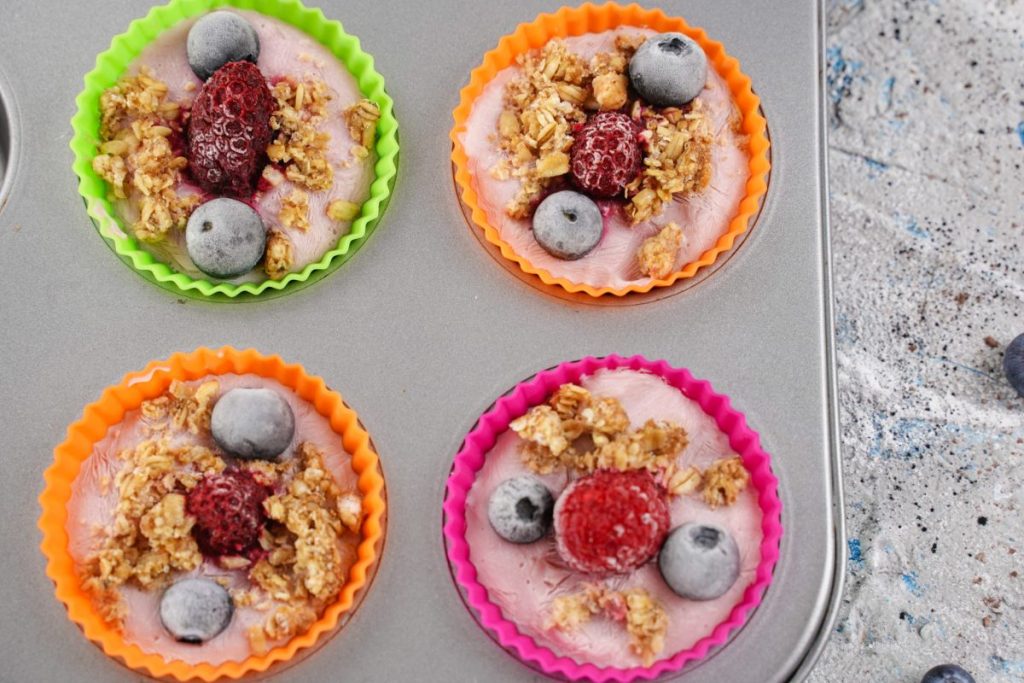 3Ingredient Frozen Yogurt Berry Bites NoBake Dessert Recipes