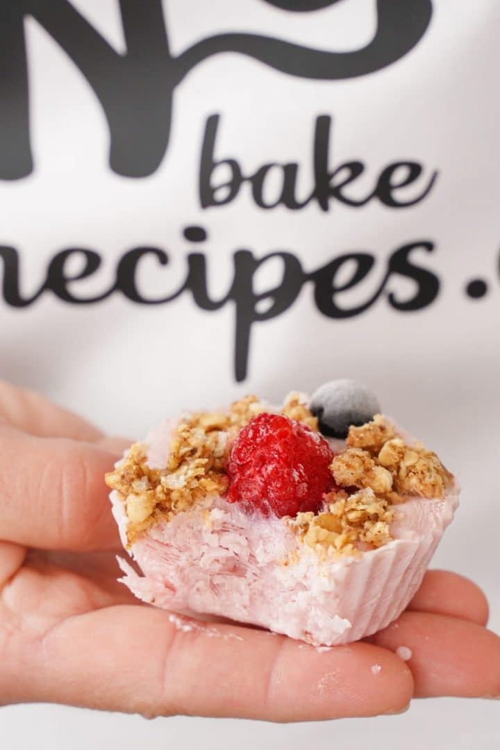 3Ingredient Frozen Yogurt Berry Bites NoBake Dessert Recipes