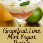Grapefruit Lime Mint Yogurt Parfait PIN (1)