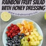 Rainbow Fruit Salad with Honey Dressing PIN (2)
