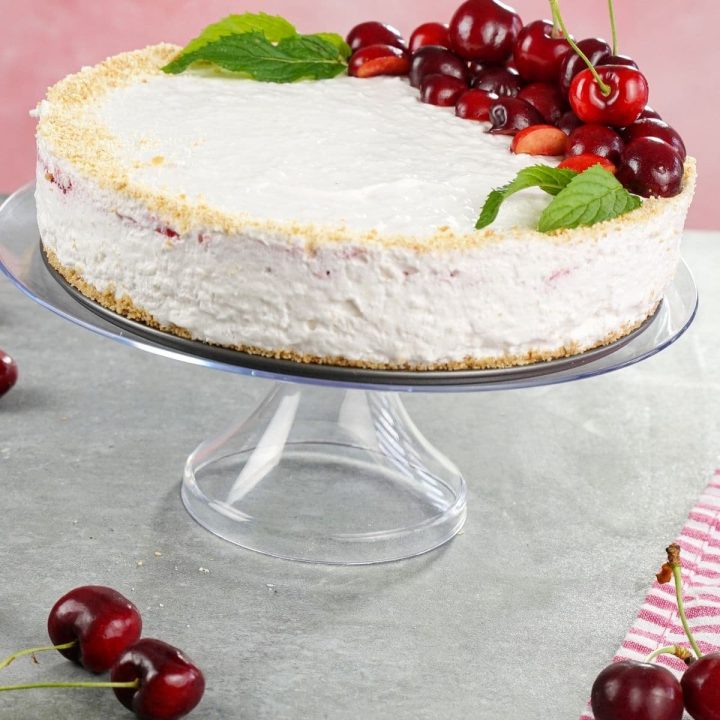 NoBake Cherry Cheesecake Lasagna Recipe NoBake Dessert Recipes