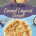 No Bake Coconut Layered Dessert PIN (2)