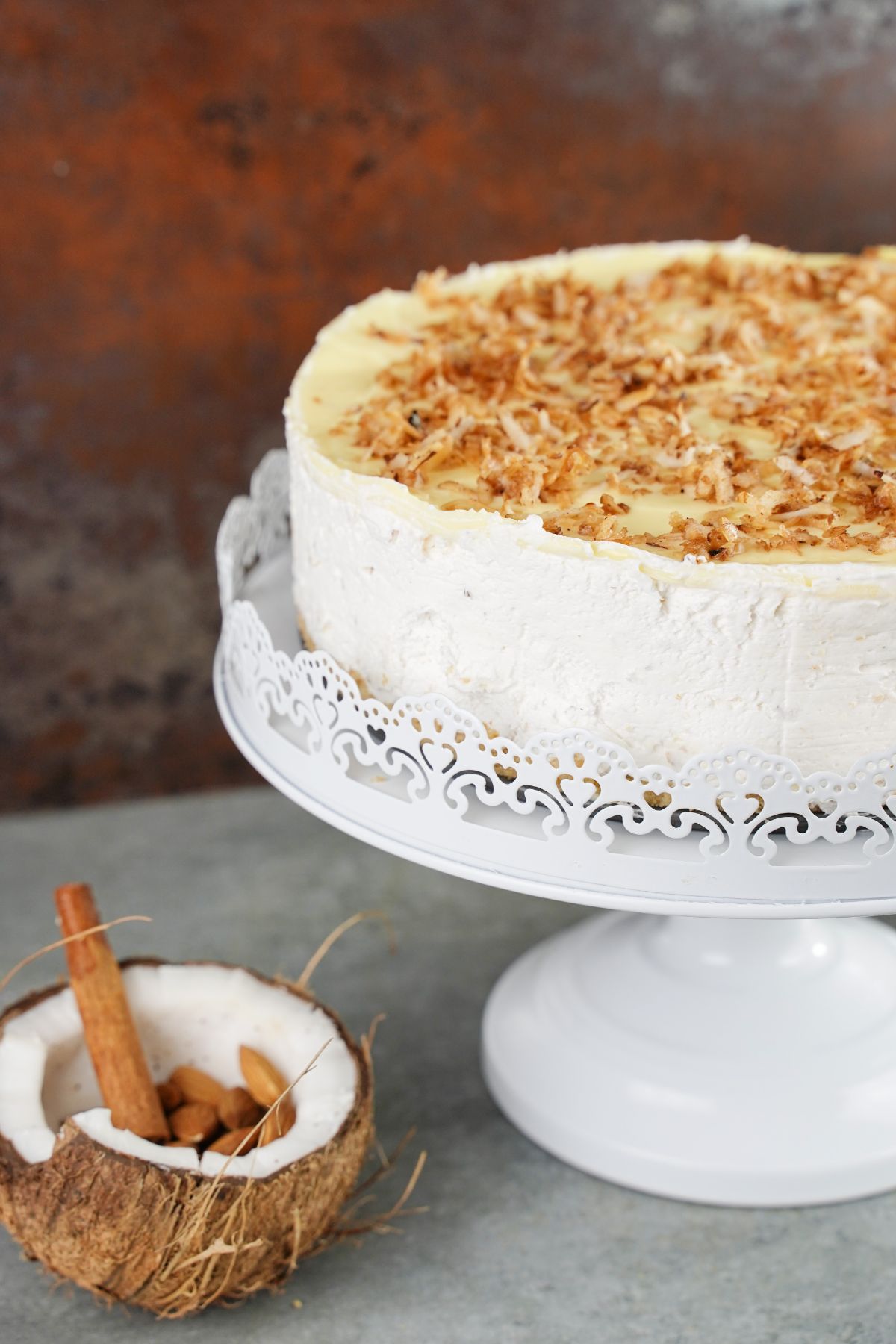 Side image of No-Bake Coconut Layered Dessert