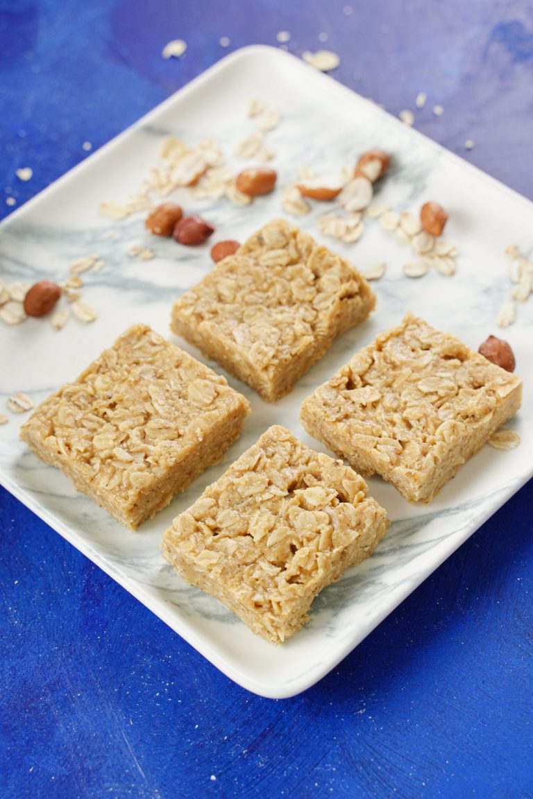 Peanut Butter Oat Bars NoBake Dessert Recipes