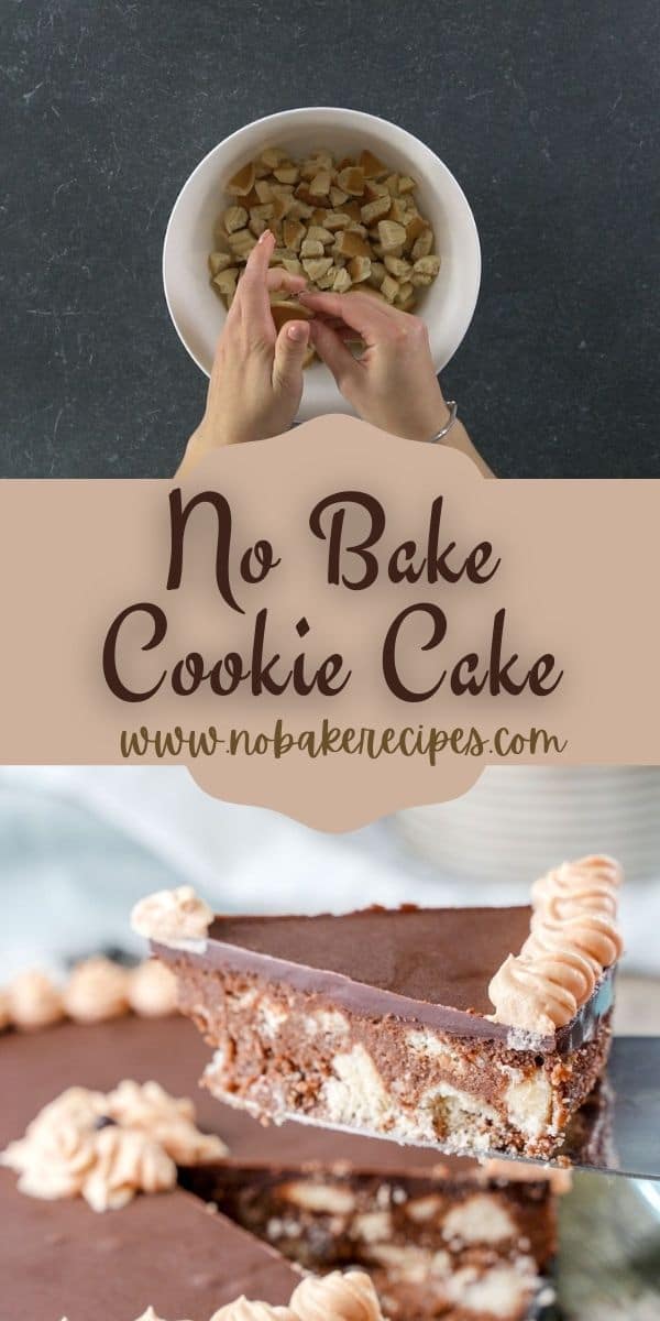 NoBake Cookie Cake NoBake Dessert Recipes