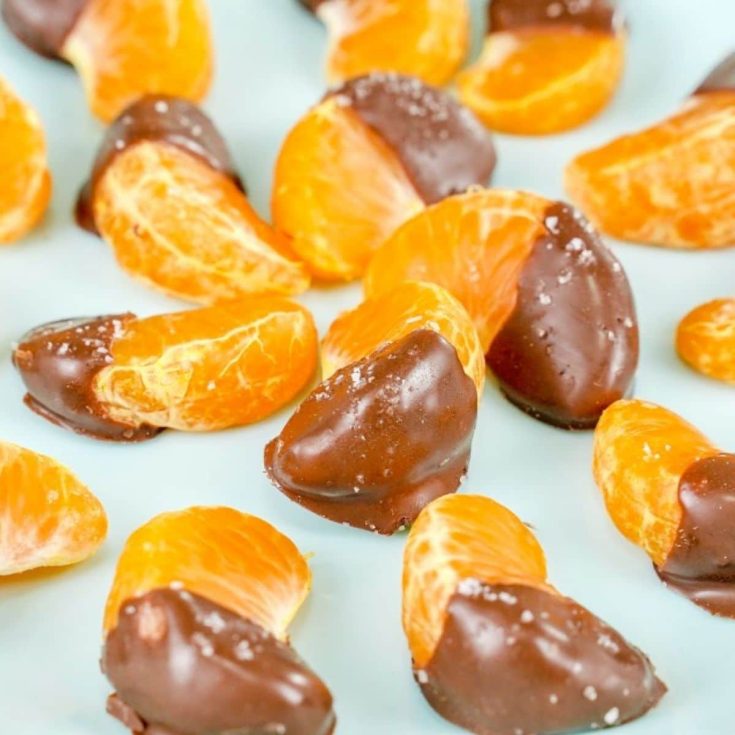 Recipe Card of Chocolate Covered Oranges