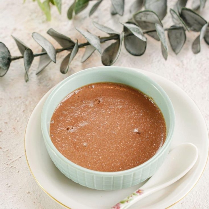 Recipe Card of Chocolate Pots de Creme