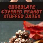 Chocolate Covered Peanut Stuffed Dates PIN (1)