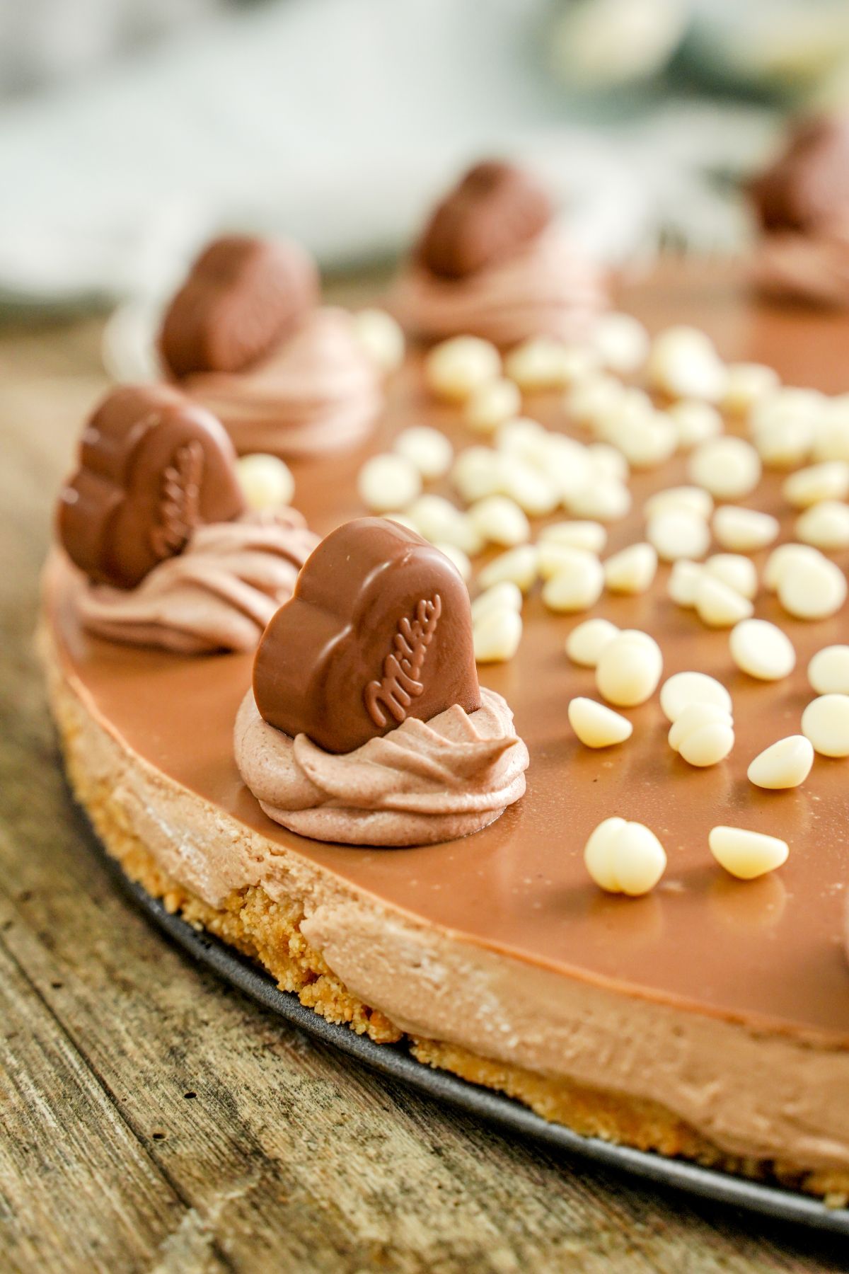 Zoom view of Milk Chocolate Candy Bar Pie