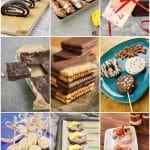 photo collage of 3-ingredient desserts no-bake style