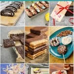 photo collage of no-bake dessert recipes with 3 ingredients or less with text which reads the best no-bake dessert 3-ingredient recipes