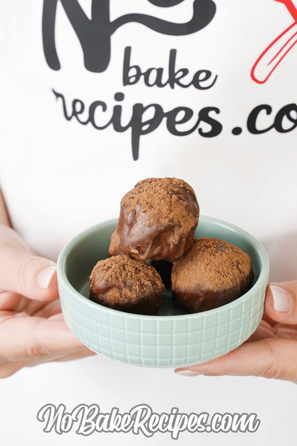 Easy Chocolate Rum Truffles Recipe No Bake Dessert NoBake Dessert