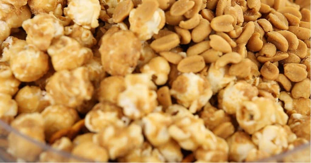 Cracker Jack Pretzel Bars Easy NoBake Dessert NoBake Dessert Recipes