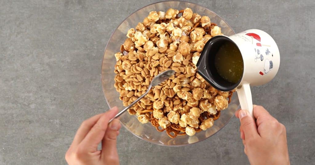 Cracker Jack Pretzel Bars Easy NoBake Dessert NoBake Dessert Recipes