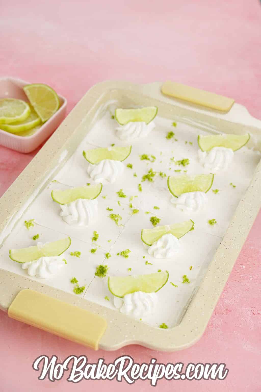 Margarita Cheesecake Bars Easy No Bake Dessert No Bake Dessert Recipes 