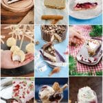 photo collage of cheesecake recipes without oven
