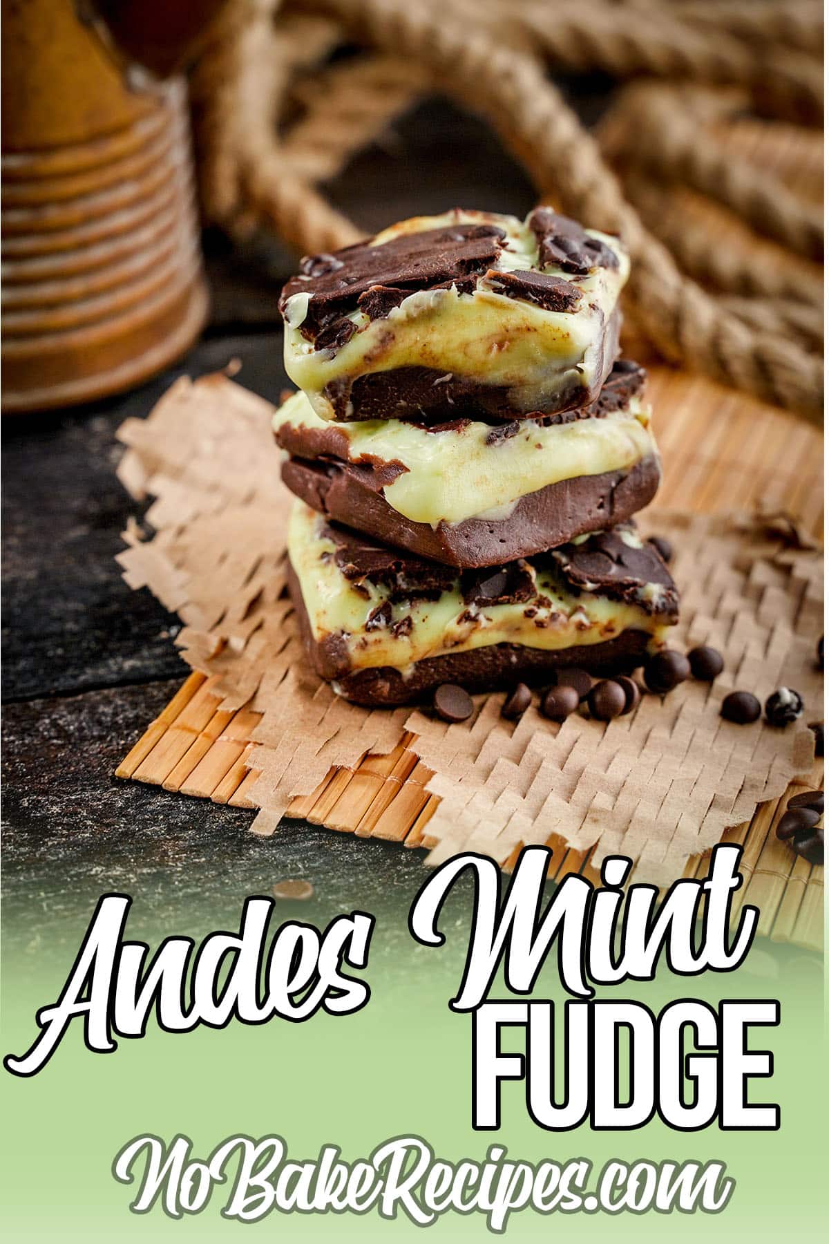 Deliciously Minty Andes Fudge.