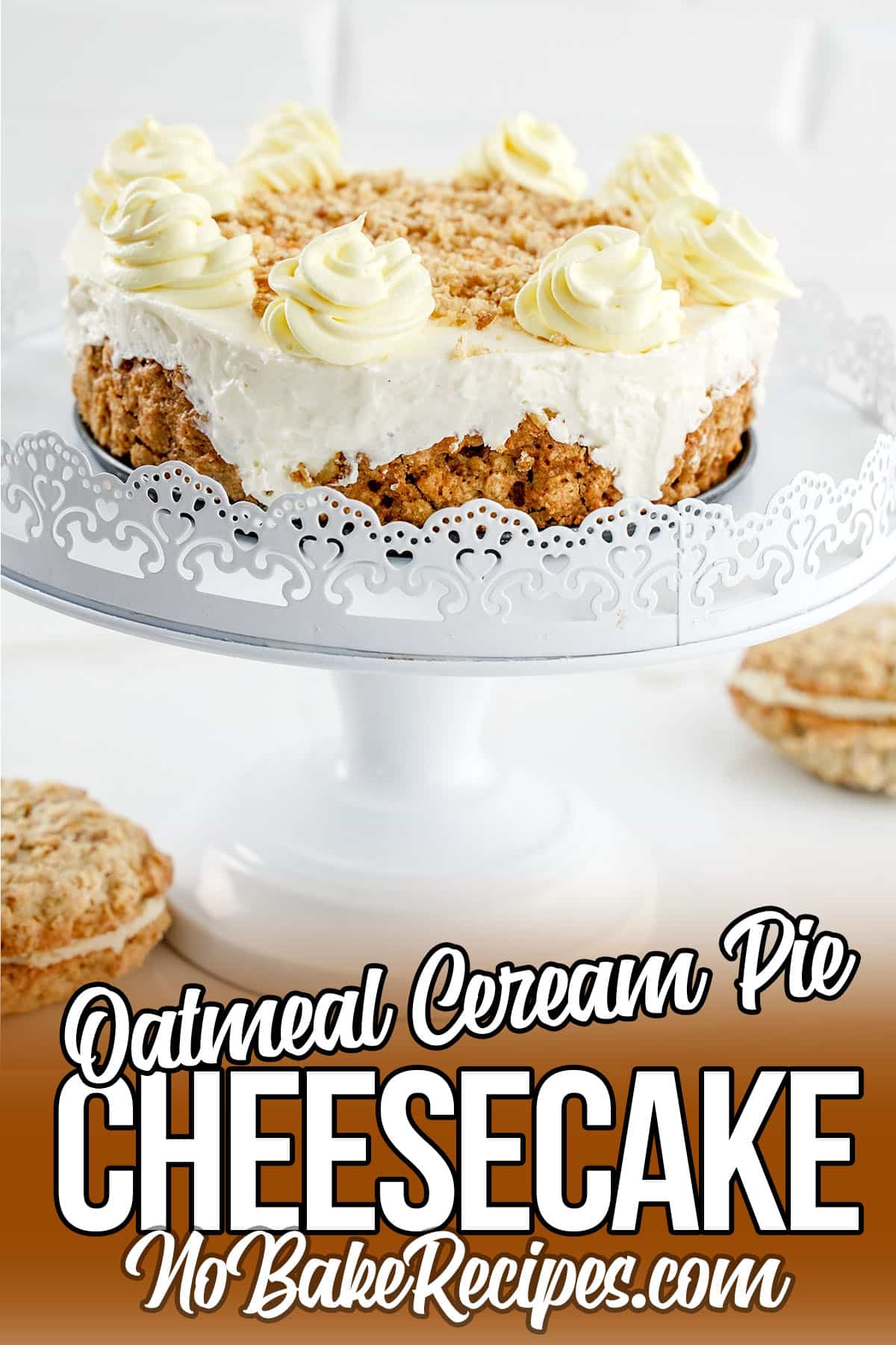Party Display of Oatmeal Cream Pie.